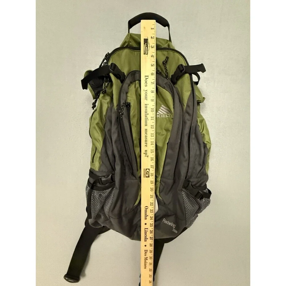 Kelty Redwing 3100 Backpack Olive Green Gray Hiking Camping Internal Frame L/XL